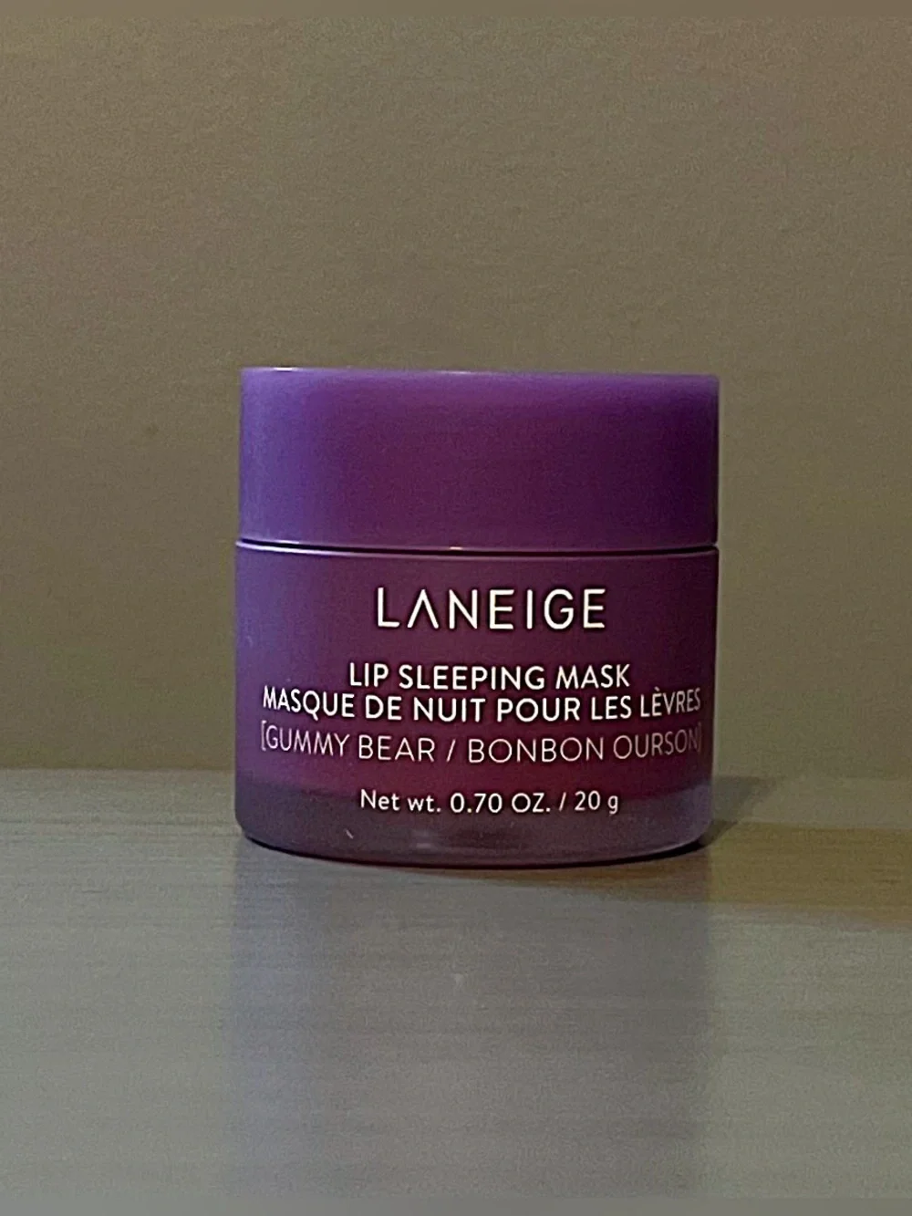 LANEIGE Gummy Bear LIP SLEEPING MASK New Large Size Lip Mask Lip Balm